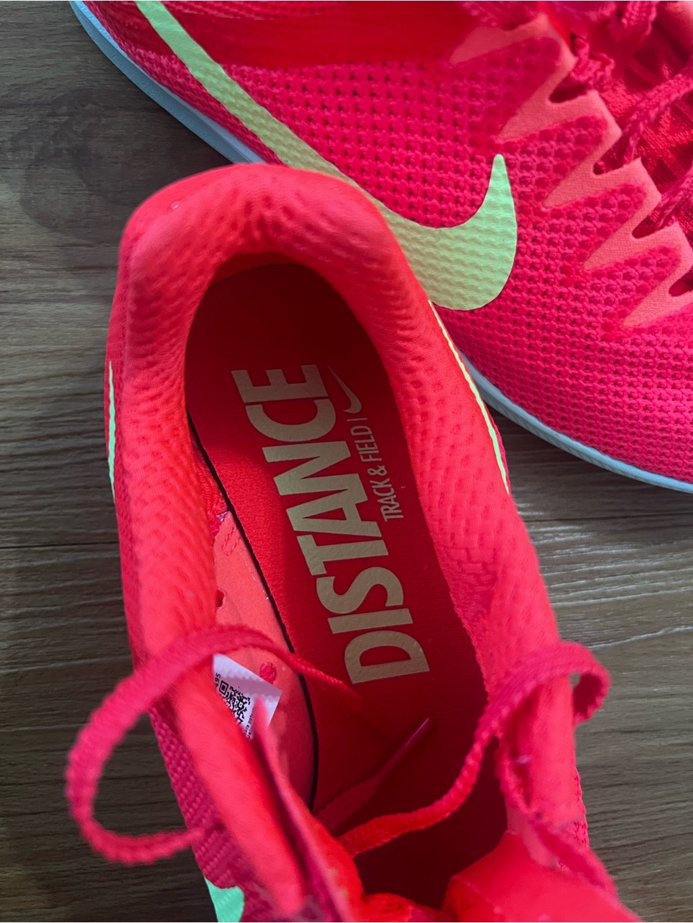 Nike Unisex Zoom Rival Distance 7.5 women 6 mens track spikes - Picture 5 of 6